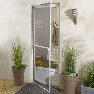Moustiquaire porte battante aluminium pour porte