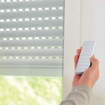 Volet roulant aluminium recoupable avec motorisation radio