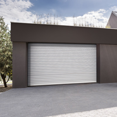 Porte de garage 200x240 enroulable blanche