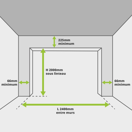 Réservartion pour installation porte de garage Agathe 200x240cm