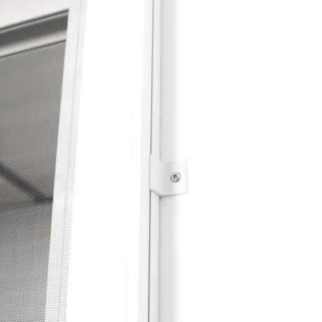 Moustiquaire portes coulissantes en aluminium pour baie vitrée - recoupable