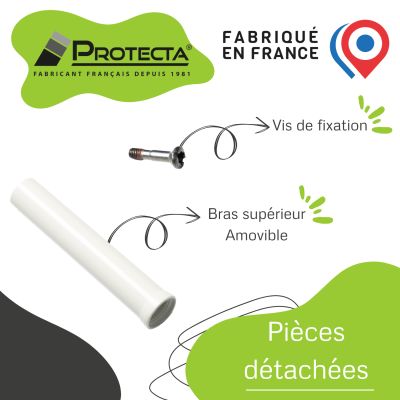 Manivelle acier avec tige hexagonale Ø 10mm pour volet roulant