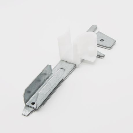 Patte de liaison coulisse + guide lame - Droite