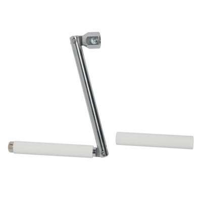 manivelle acier chromée sans tige pour volet roulant