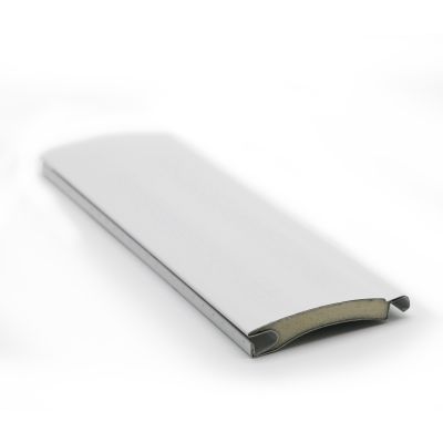 Lame aluminium renforcé 55mm pour porte de garage enroulable