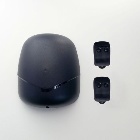 Porte de garage enroulable aluminium first - motorisée - h200 x l240cm