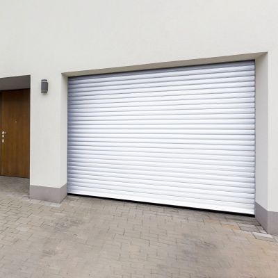 Porte de garage enroulable aluminium first - motorisée - h200 x l240cm