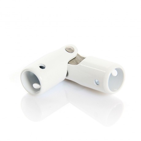 Cadran acier blanc Rond/Rond pour volet roulant