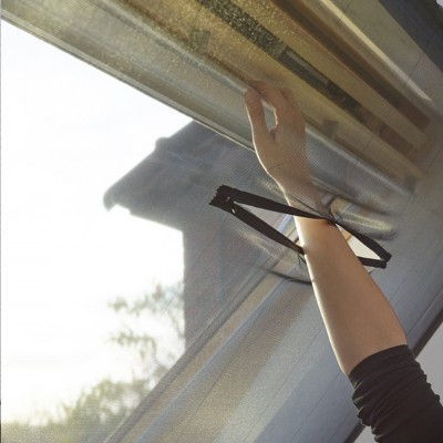 Moustiquaire fenêtre de toit anti-chaleur